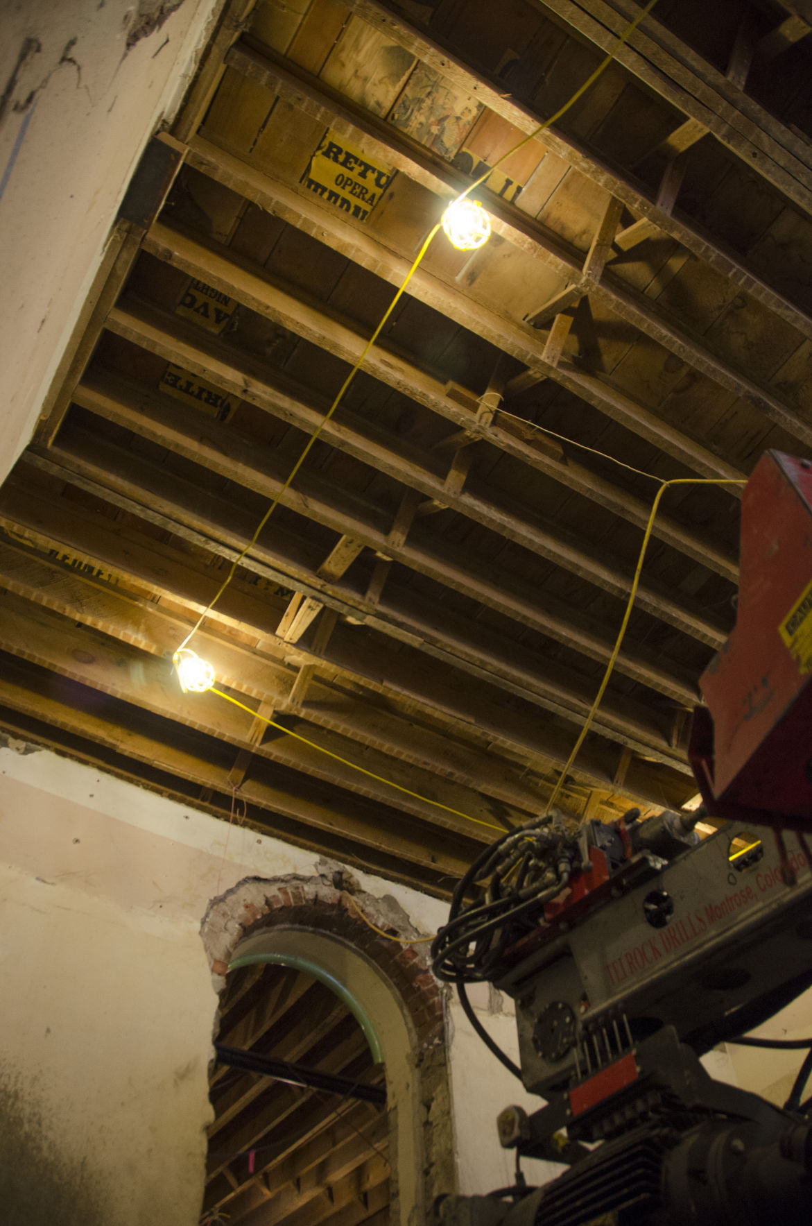 Basement ceiling